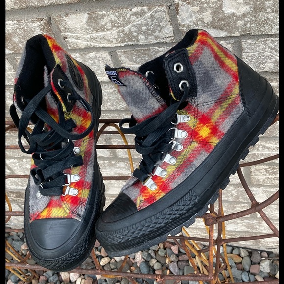 Converse Other - 🍁 Converse Woolrich Plaid   sneakers